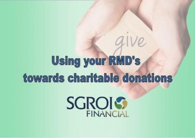 RMD’s to Charity