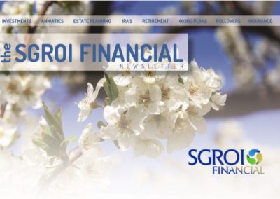 The Sgroi Financial Newsletter